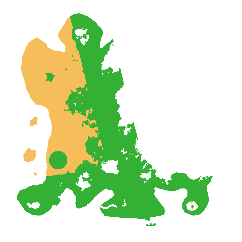 Biome Rust Map: Procedural Map, Size: 3500, Seed: 1044949772
