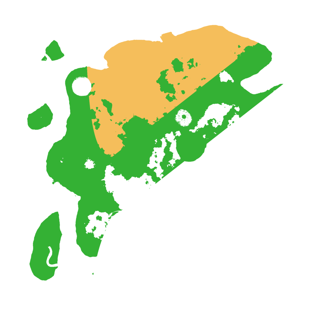 Biome Rust Map: Procedural Map, Size: 3000, Seed: 468901401