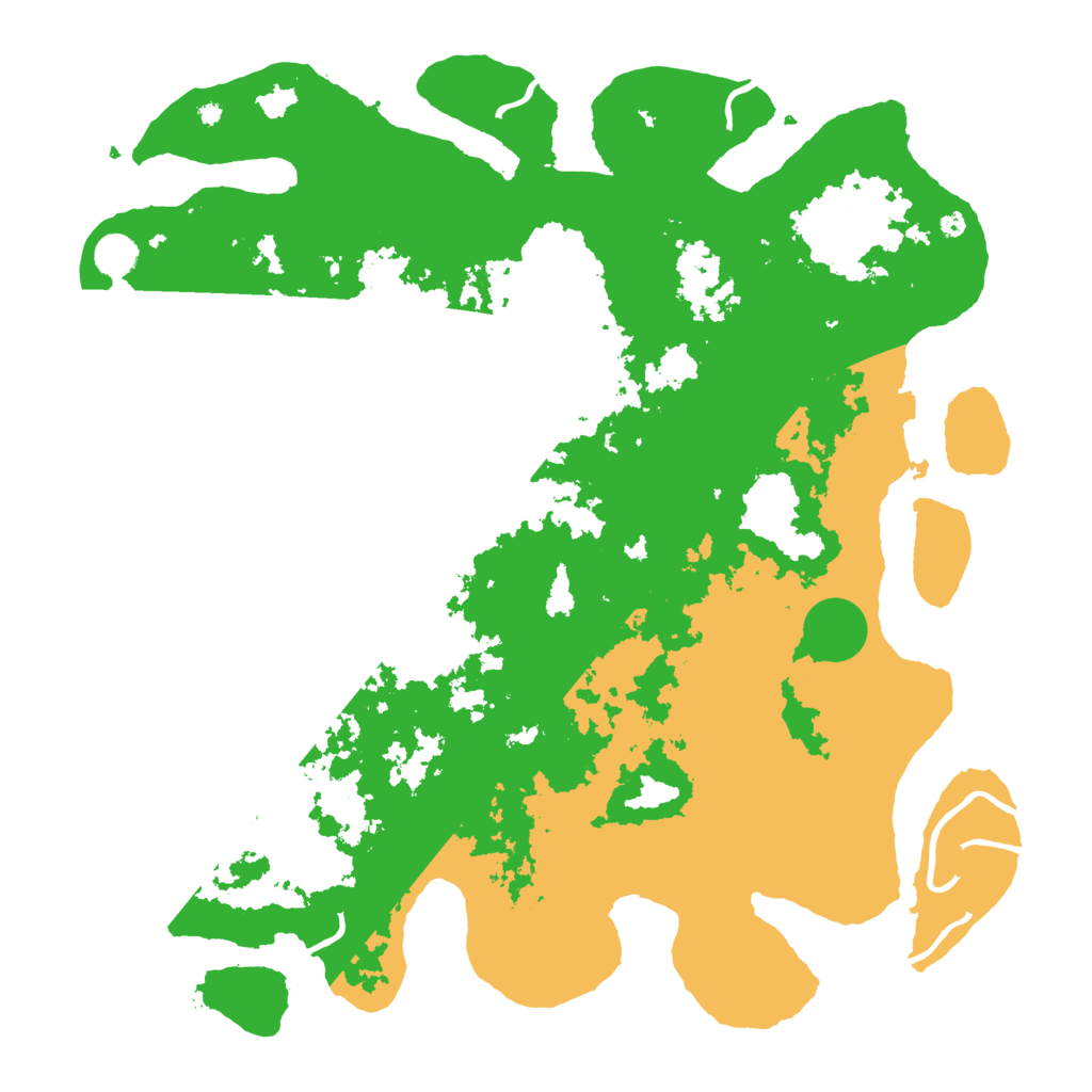 Biome Rust Map: Procedural Map, Size: 4500, Seed: 198875471