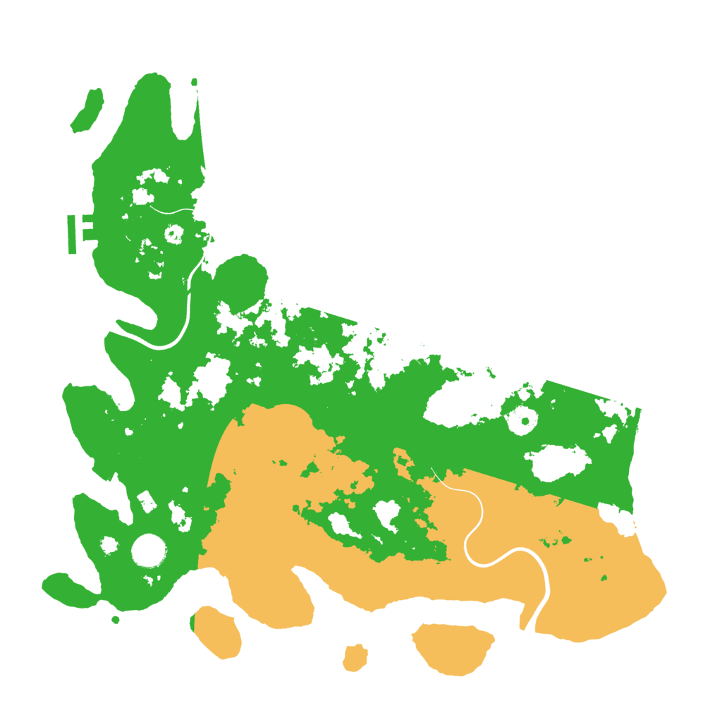 Biome Rust Map: Procedural Map, Size: 3750, Seed: 186616838