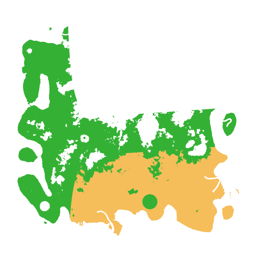 Biome Rust Map: Procedural Map, Size: 4500, Seed: 1657299186