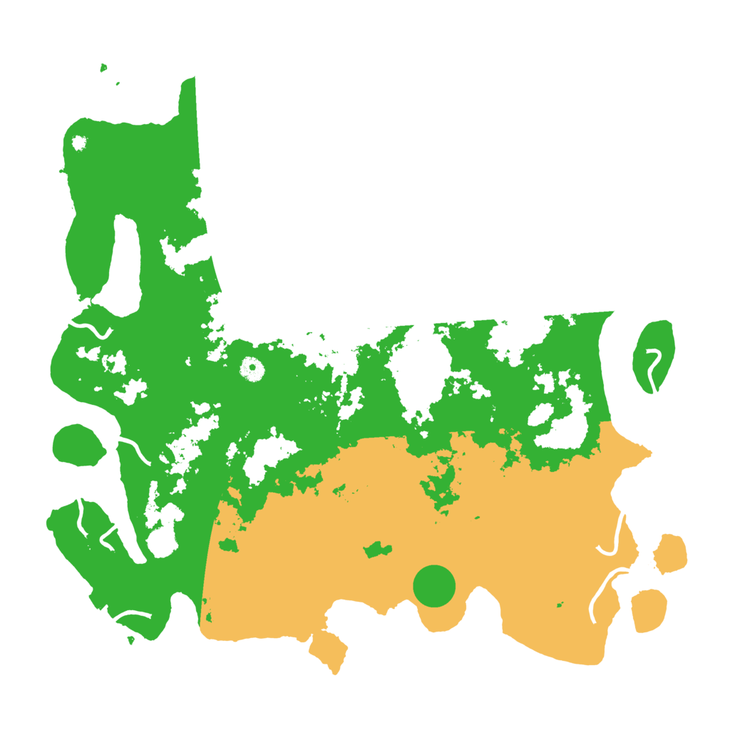 Biome Rust Map: Procedural Map, Size: 4533, Seed: 1657299186
