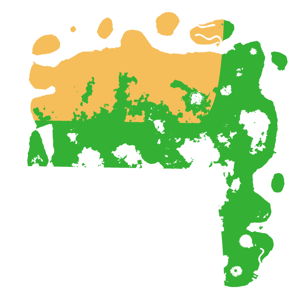 Biome Rust Map: Procedural Map, Size: 4250, Seed: 12510