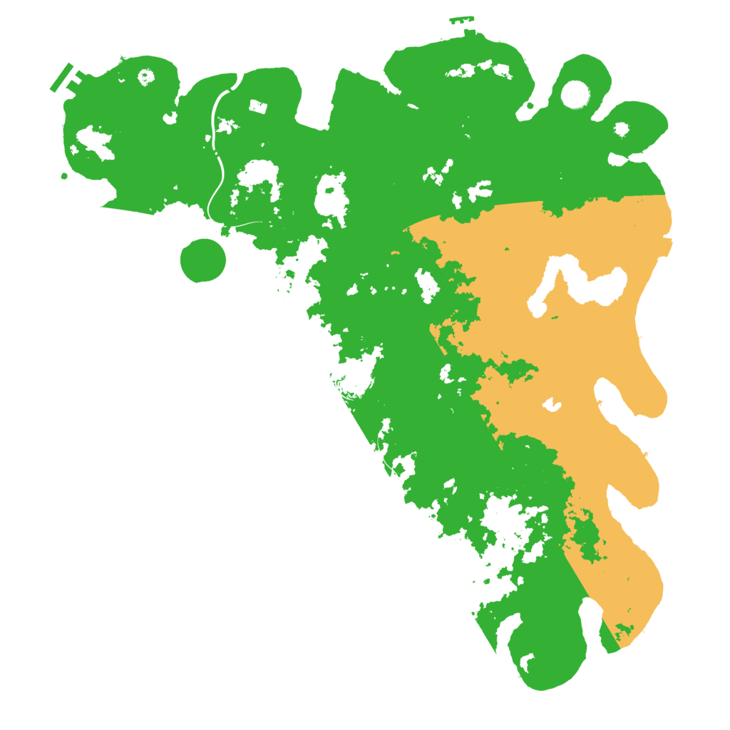 Biome Rust Map: Procedural Map, Size: 4514, Seed: 25034