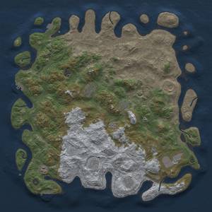 Thumbnail Rust Map: Procedural Map, Size: 4750, Seed: 587572536, 19 Monuments