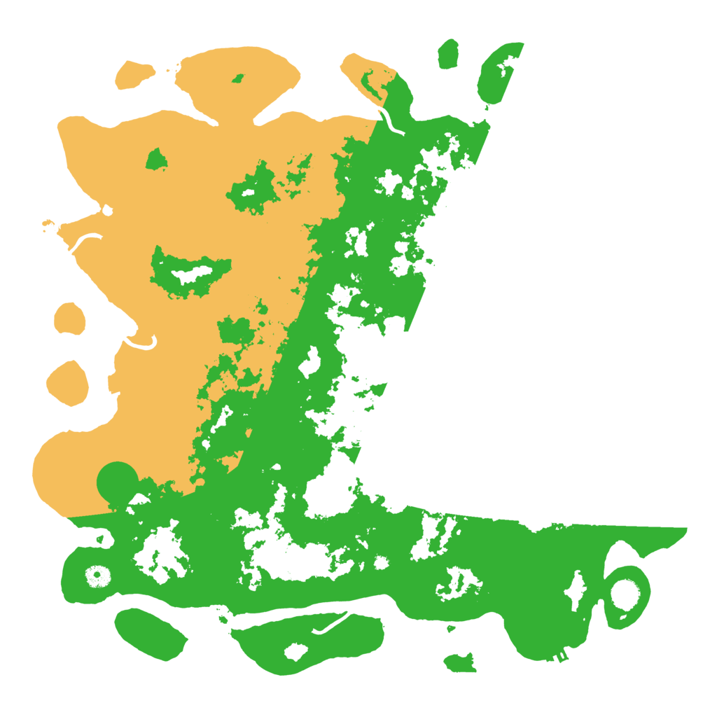 Biome Rust Map: Procedural Map, Size: 4500, Seed: 1999262157