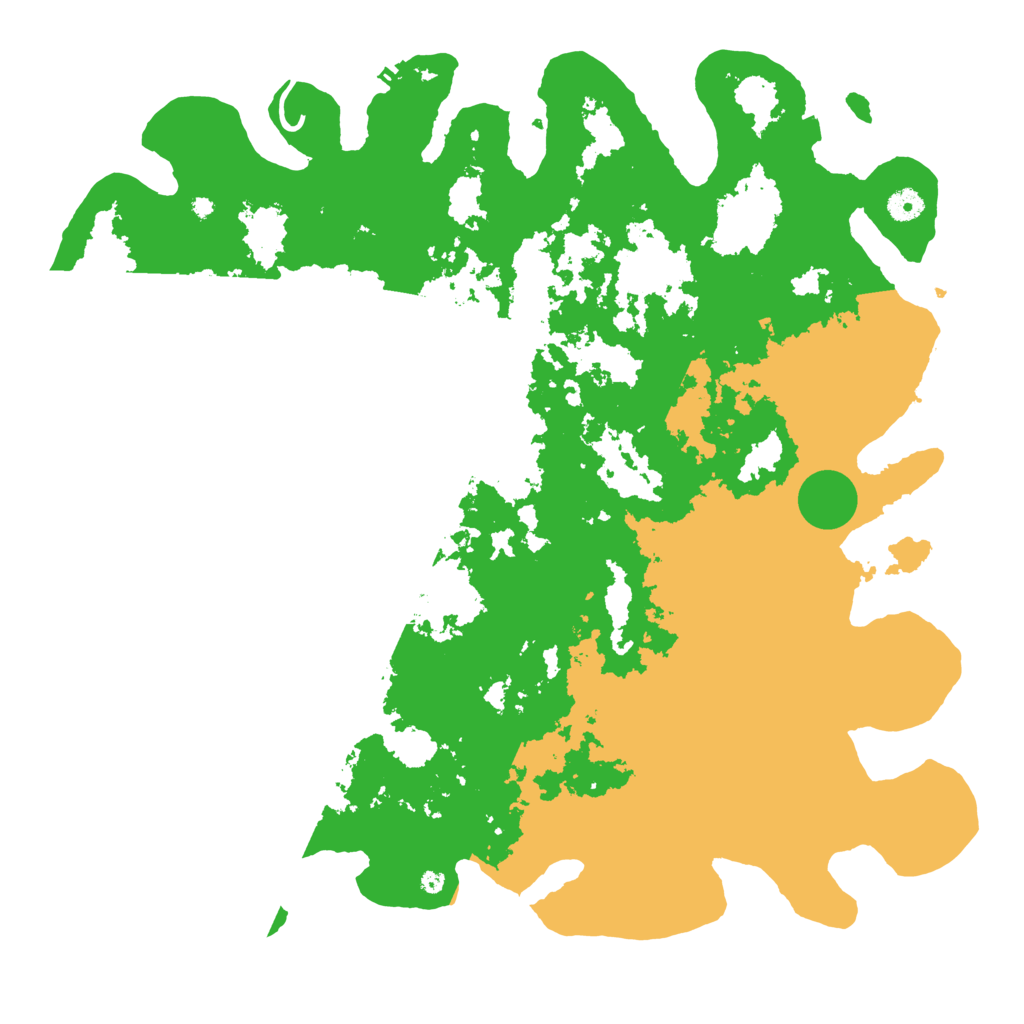 Biome Rust Map: Procedural Map, Size: 4550, Seed: 97935497