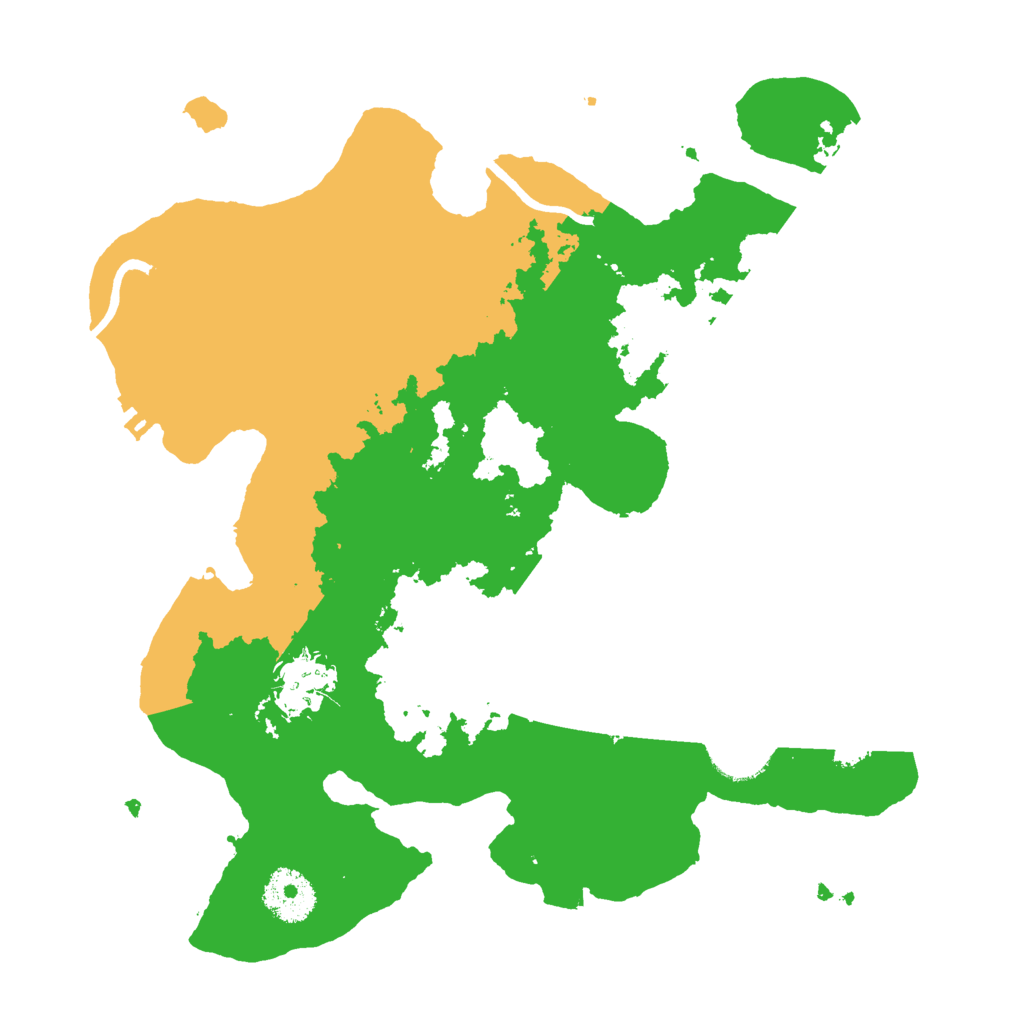 Biome Rust Map: Procedural Map, Size: 2999, Seed: 127833
