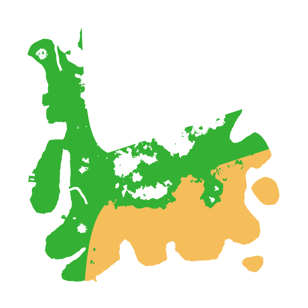 Biome Rust Map: Procedural Map, Size: 3000, Seed: 1615894315