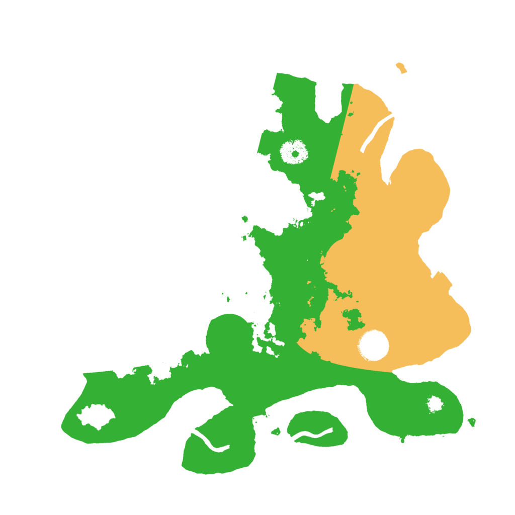 Biome Rust Map: Procedural Map, Size: 3000, Seed: 1902299864