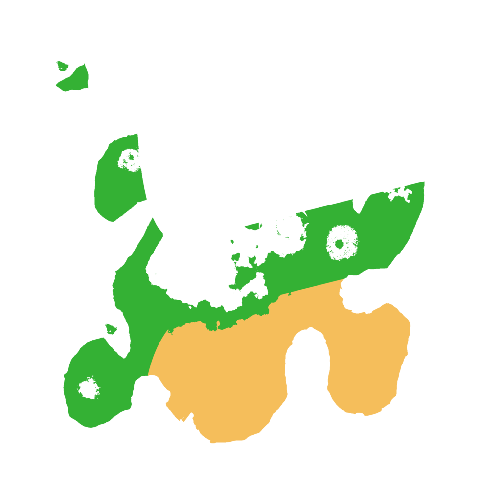 Biome Rust Map: Procedural Map, Size: 2264, Seed: 1