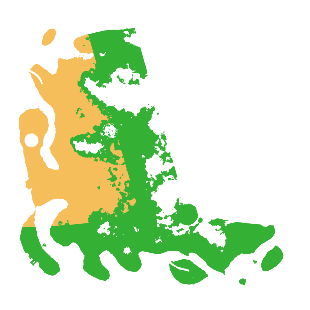 Biome Rust Map: Procedural Map, Size: 4000, Seed: 13474