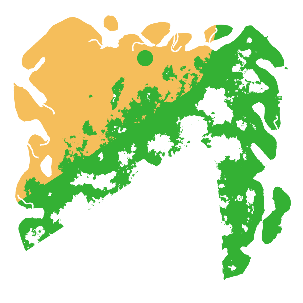 Biome Rust Map: Procedural Map, Size: 5000, Seed: 1147236103