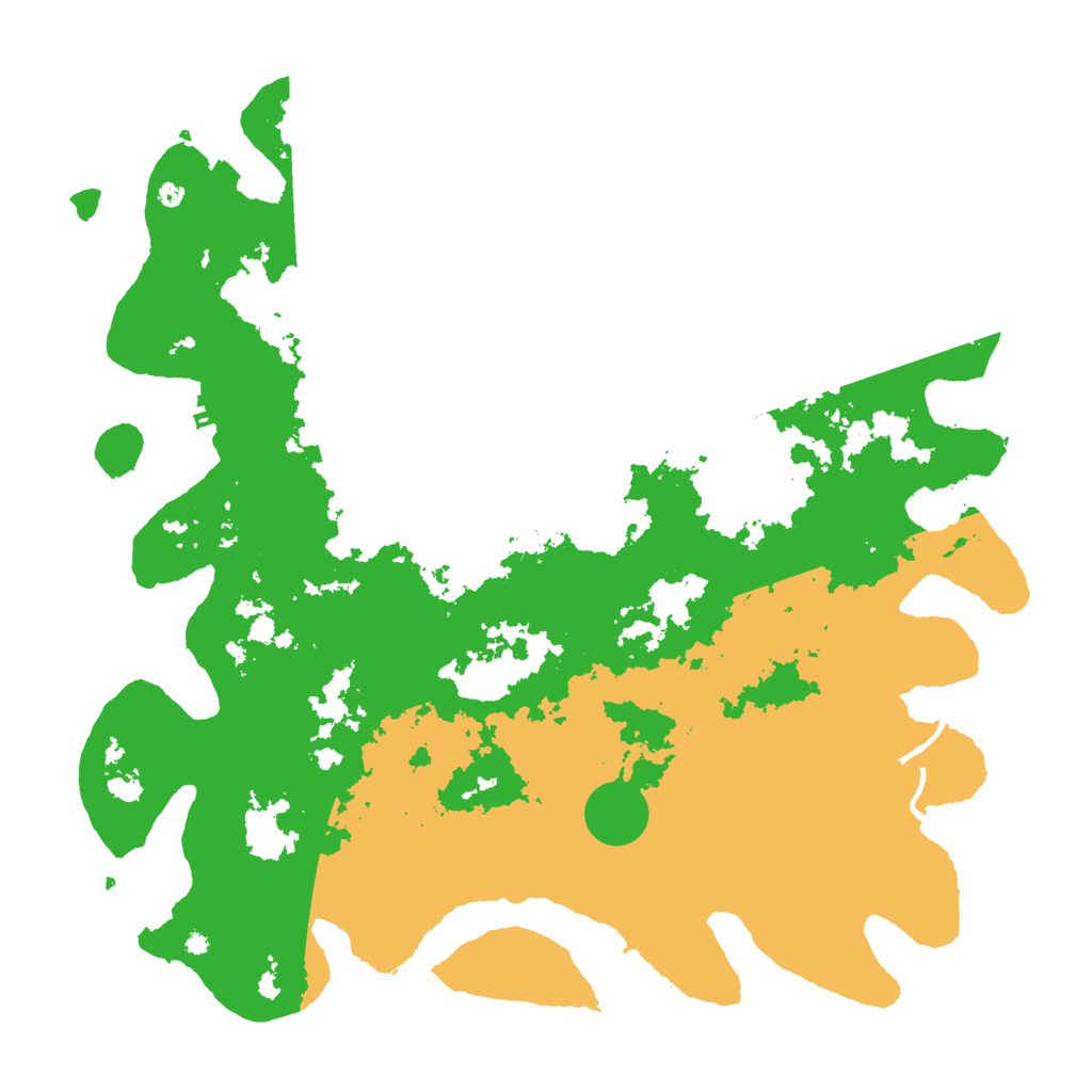Biome Rust Map: Procedural Map, Size: 4500, Seed: 48973