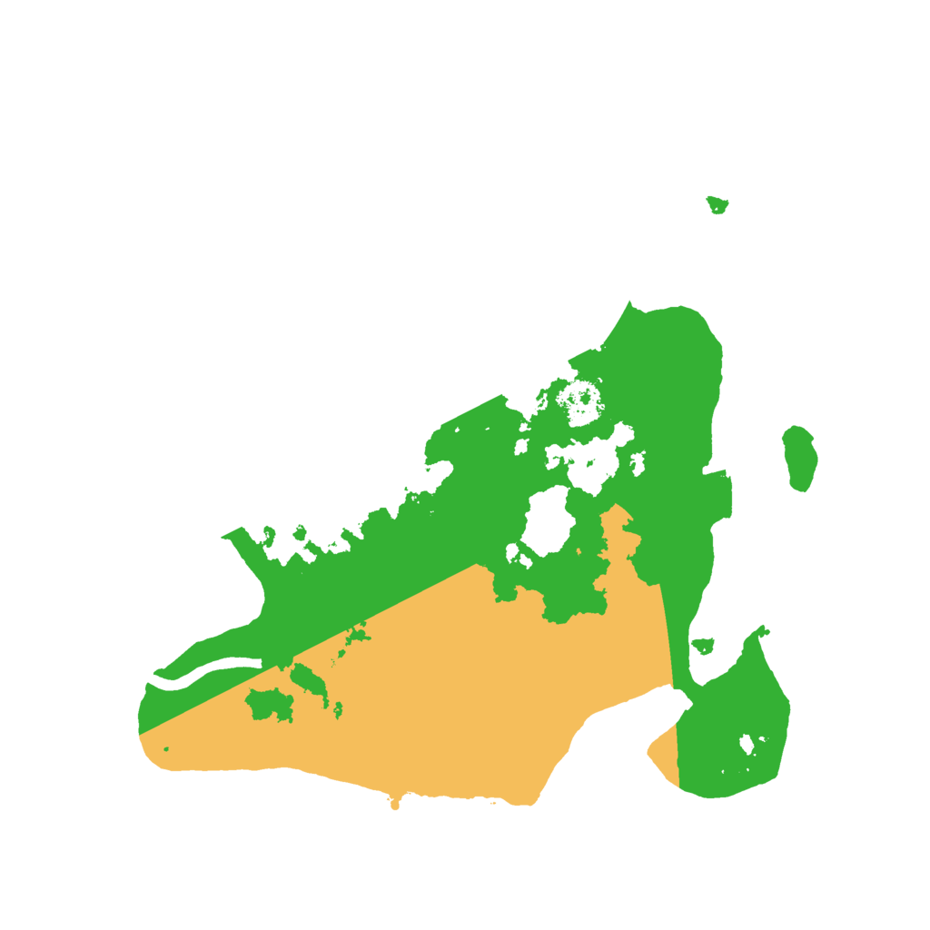 Biome Rust Map: Procedural Map, Size: 2264, Seed: 2059452717