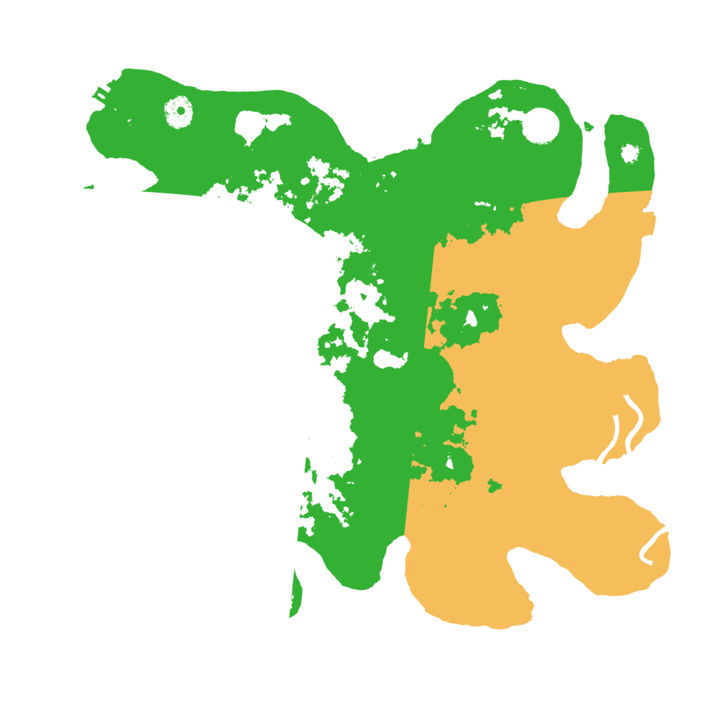 Biome Rust Map: Procedural Map, Size: 3500, Seed: 1842766070