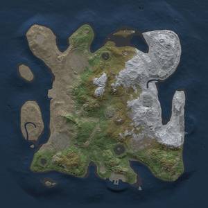 Thumbnail Rust Map: Procedural Map, Size: 2890, Seed: 459139871, 12 Monuments