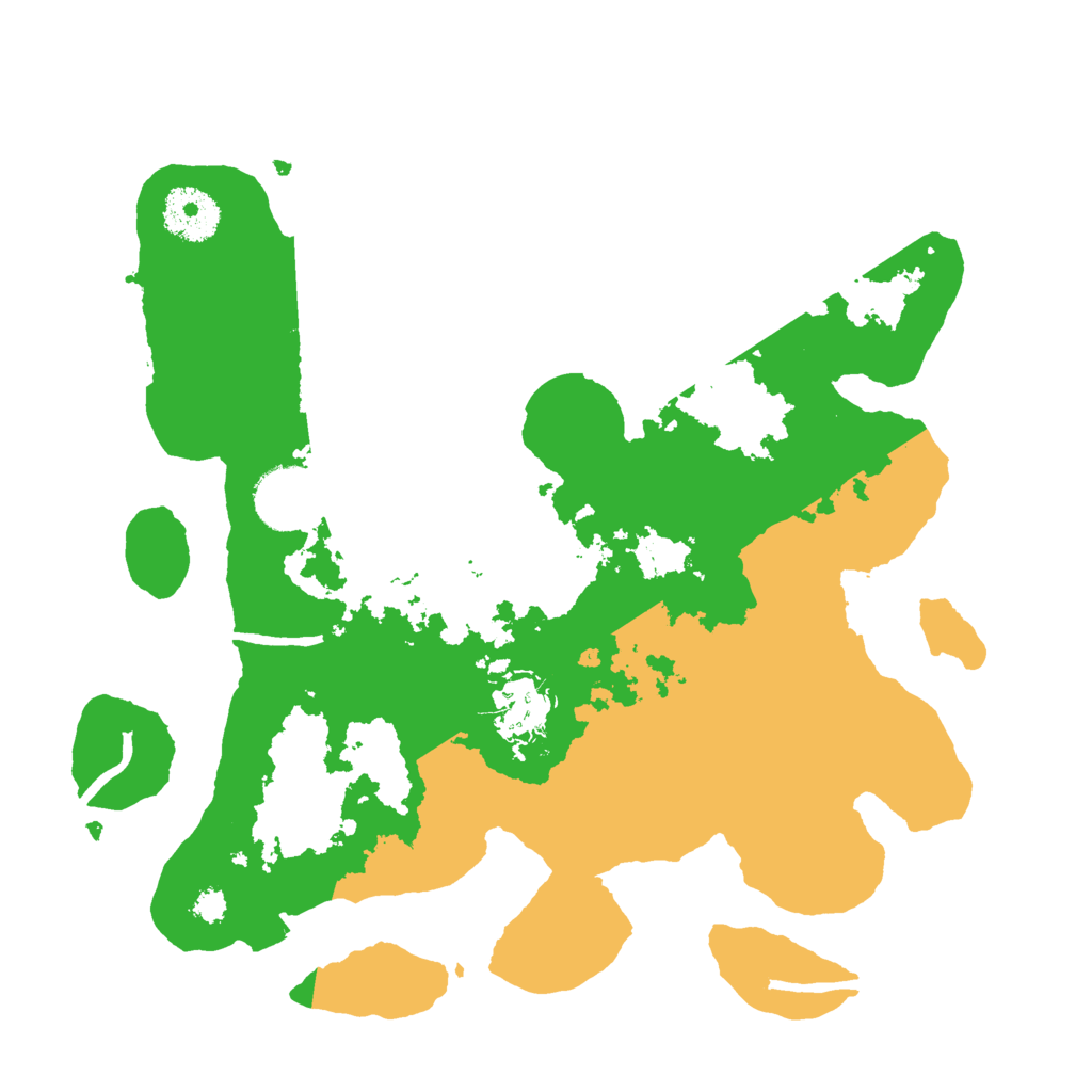 Biome Rust Map: Procedural Map, Size: 3000, Seed: 37697