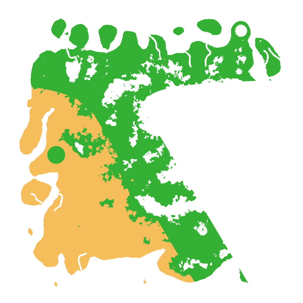 Biome Rust Map: Procedural Map, Size: 4500, Seed: 799946004