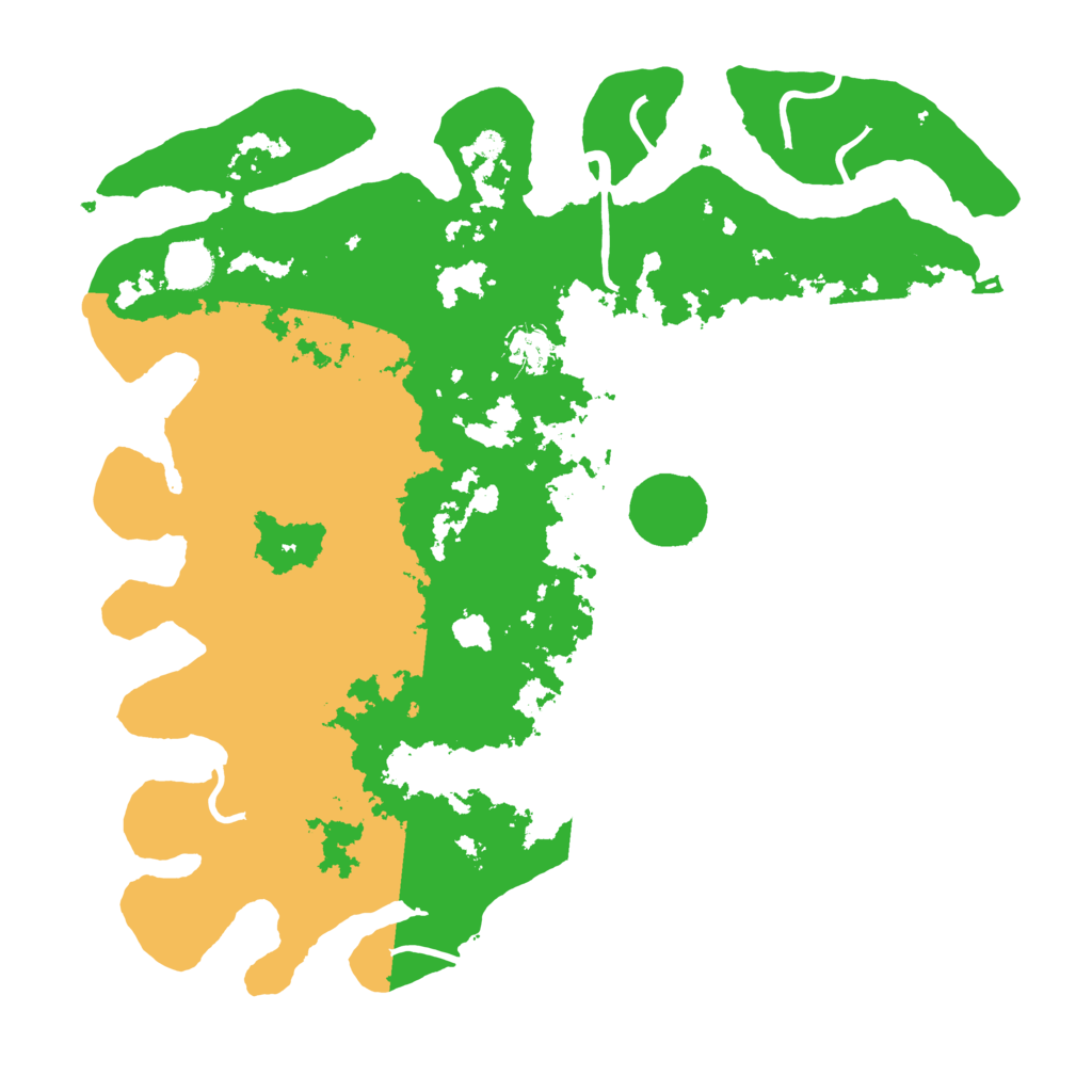 Biome Rust Map: Procedural Map, Size: 3950, Seed: 13124422