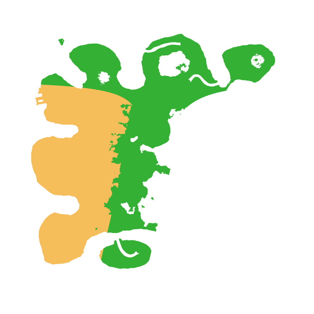 Biome Rust Map: Procedural Map, Size: 2500, Seed: 1097512429