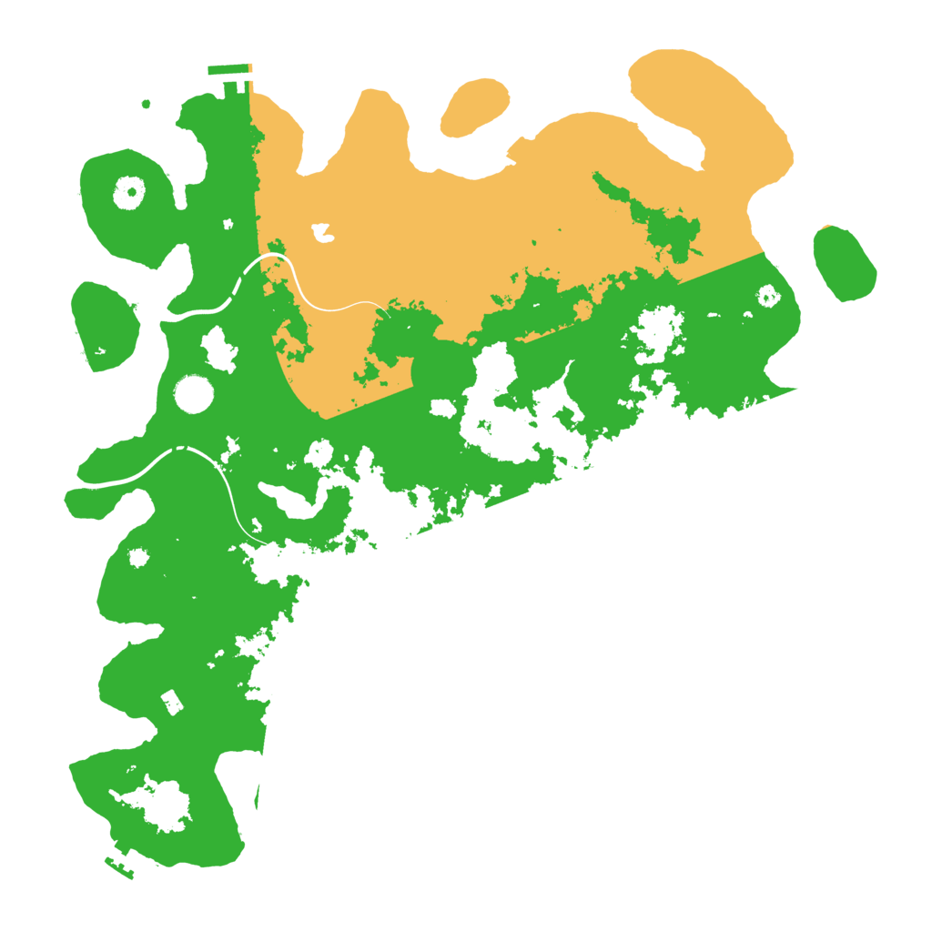 Biome Rust Map: Procedural Map, Size: 4250, Seed: 1554541505