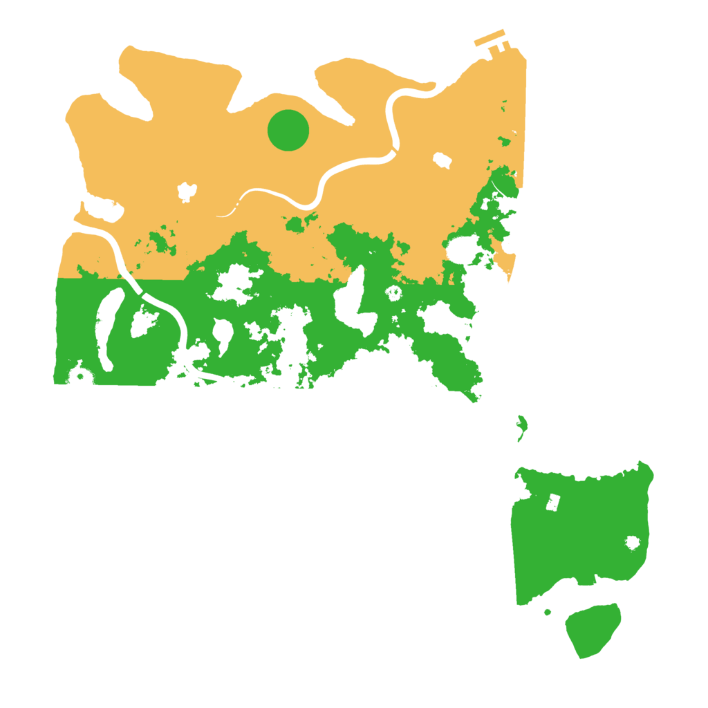 Biome Rust Map: Procedural Map, Size: 4500, Seed: 20240201