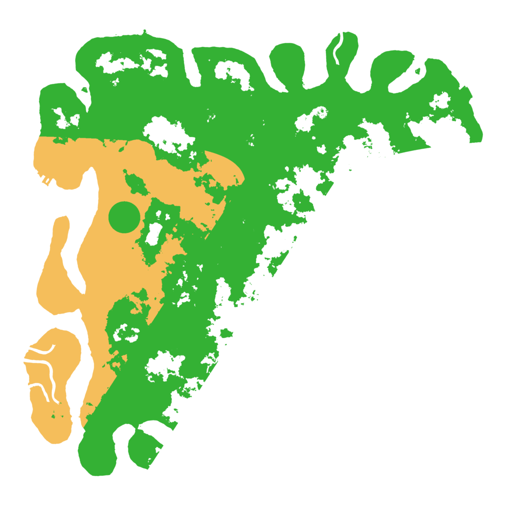 Biome Rust Map: Procedural Map, Size: 4250, Seed: 19884