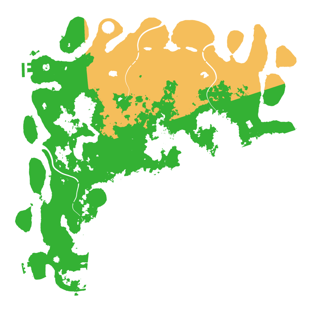 Biome Rust Map: Procedural Map, Size: 4500, Seed: 404805328