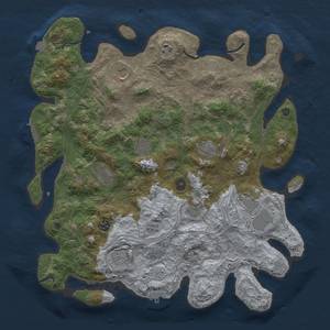 Thumbnail Rust Map: Procedural Map, Size: 4250, Seed: 958736911, 19 Monuments