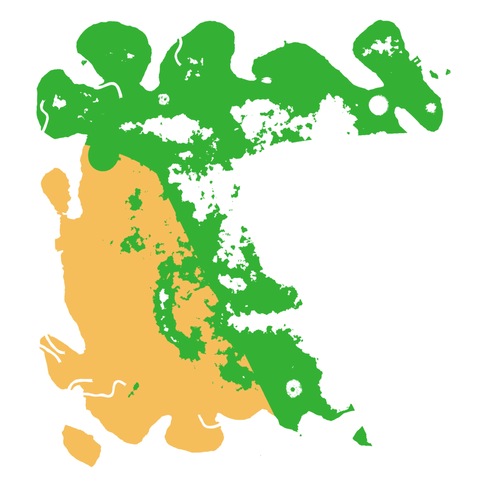 Biome Rust Map: Procedural Map, Size: 4500, Seed: 1118420780