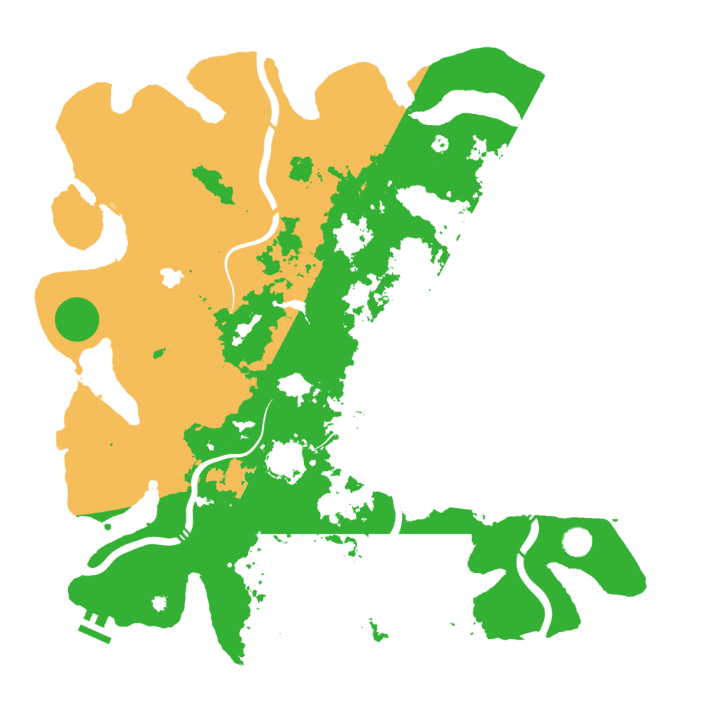 Biome Rust Map: Procedural Map, Size: 4250, Seed: 1227967978