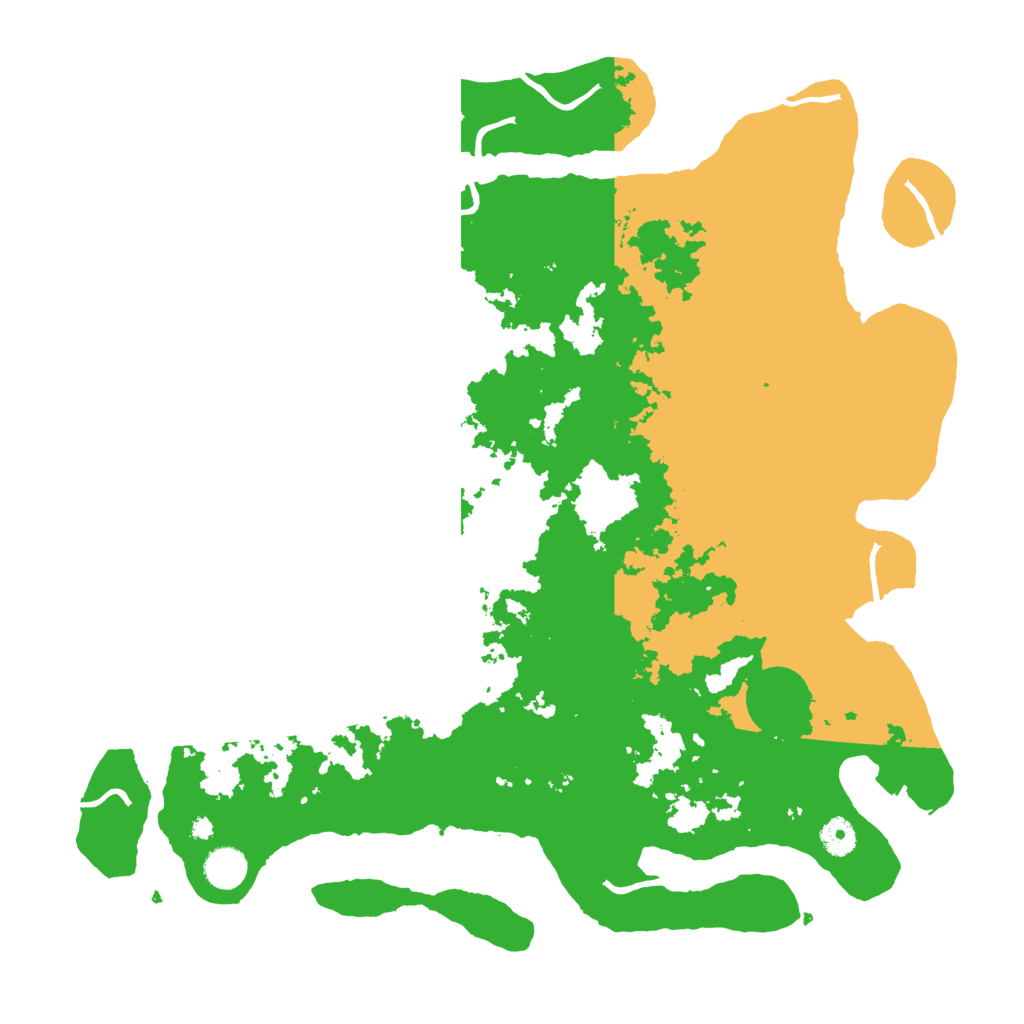 Biome Rust Map: Procedural Map, Size: 4250, Seed: 1161130237