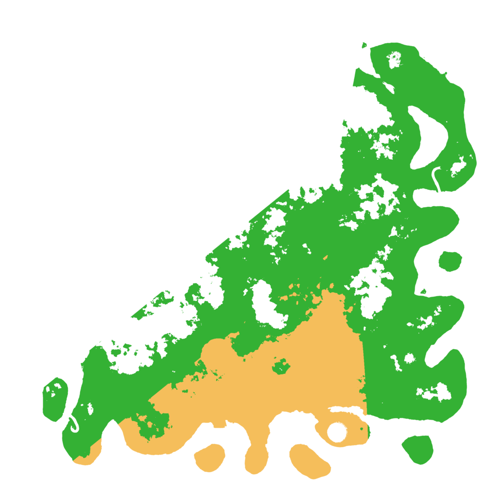 Biome Rust Map: Procedural Map, Size: 4500, Seed: 1041522072