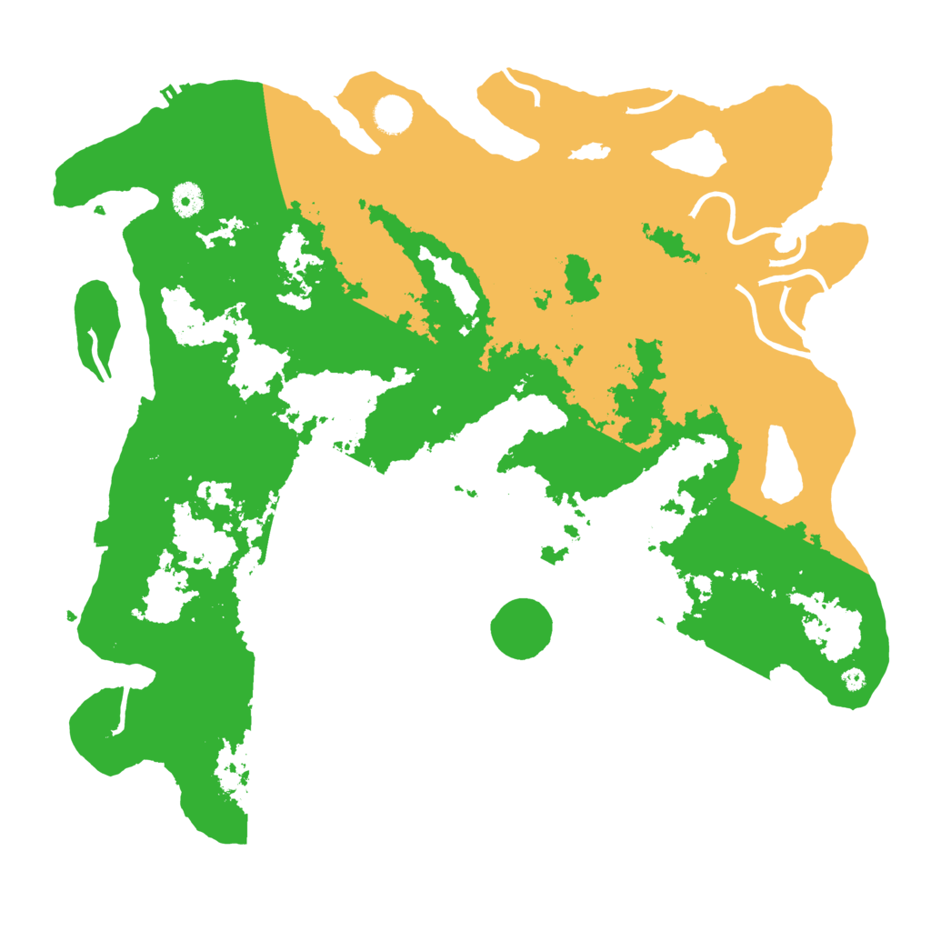 Biome Rust Map: Procedural Map, Size: 4250, Seed: 2124176711