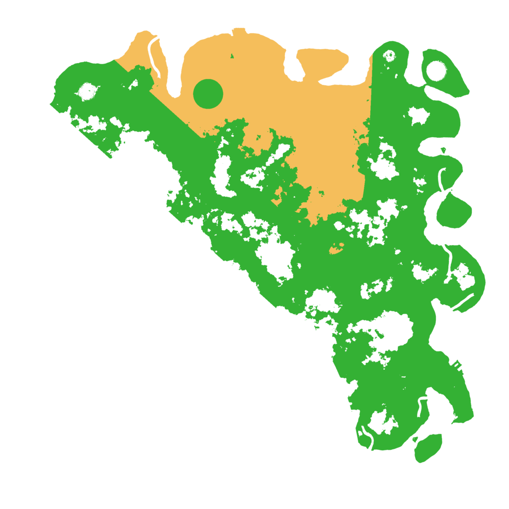 Biome Rust Map: Procedural Map, Size: 4500, Seed: 1018256075