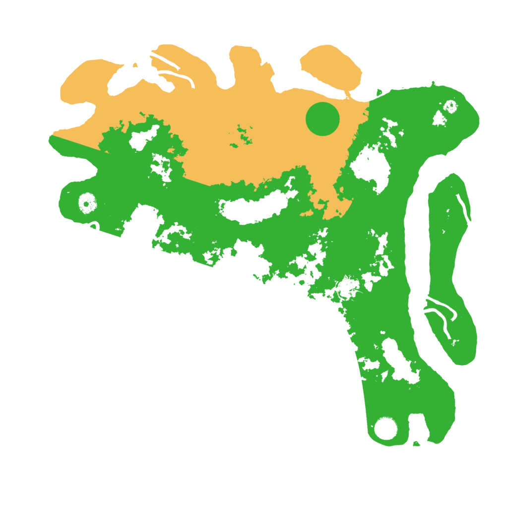 Biome Rust Map: Procedural Map, Size: 3950, Seed: 85074092