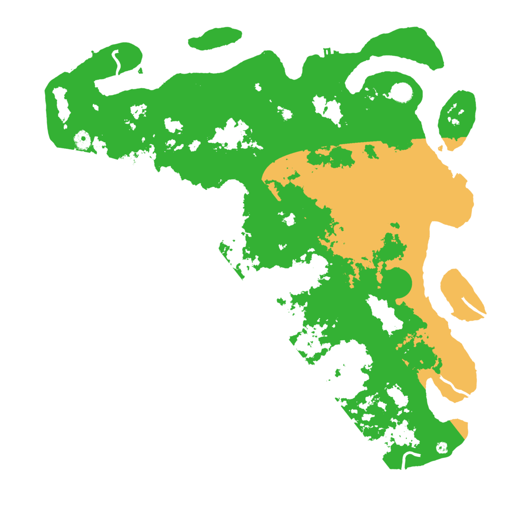 Biome Rust Map: Procedural Map, Size: 4500, Seed: 346474674