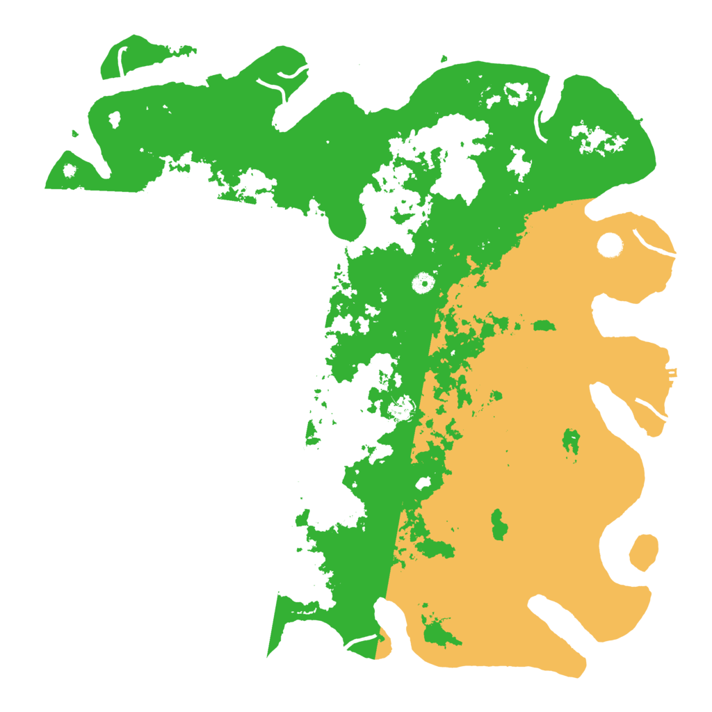 Biome Rust Map: Procedural Map, Size: 5000, Seed: 910258442