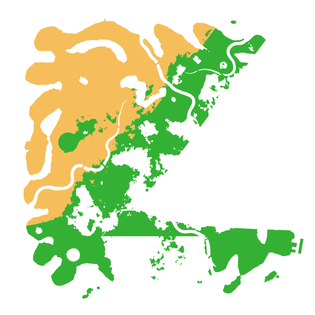 Biome Rust Map: Procedural Map, Size: 4250, Seed: 1972821805