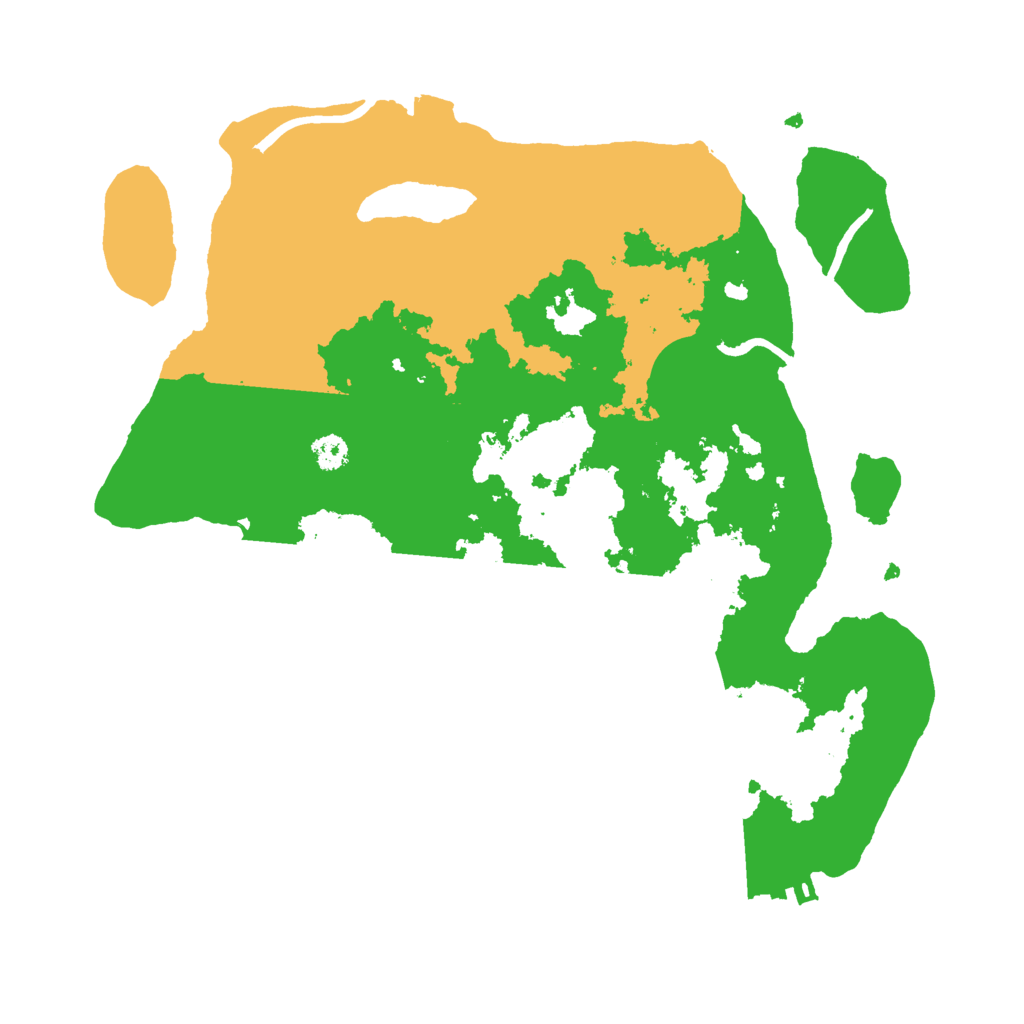 Biome Rust Map: Procedural Map, Size: 3000, Seed: 1135977579