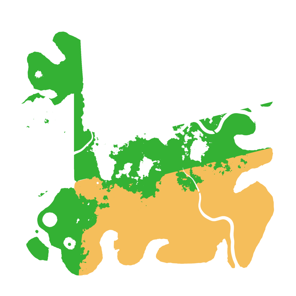 Biome Rust Map: Procedural Map, Size: 3743, Seed: 1