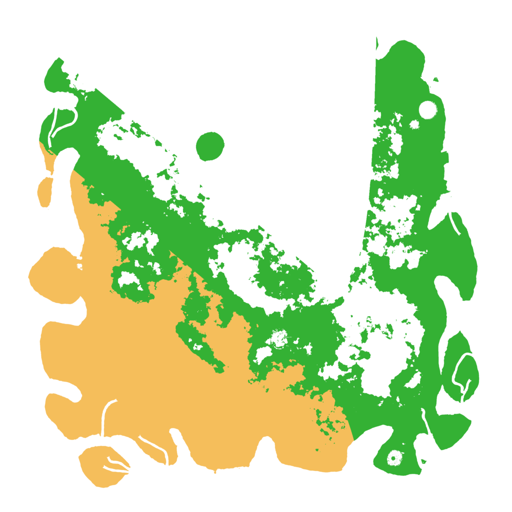 Biome Rust Map: Procedural Map, Size: 5000, Seed: 566457397