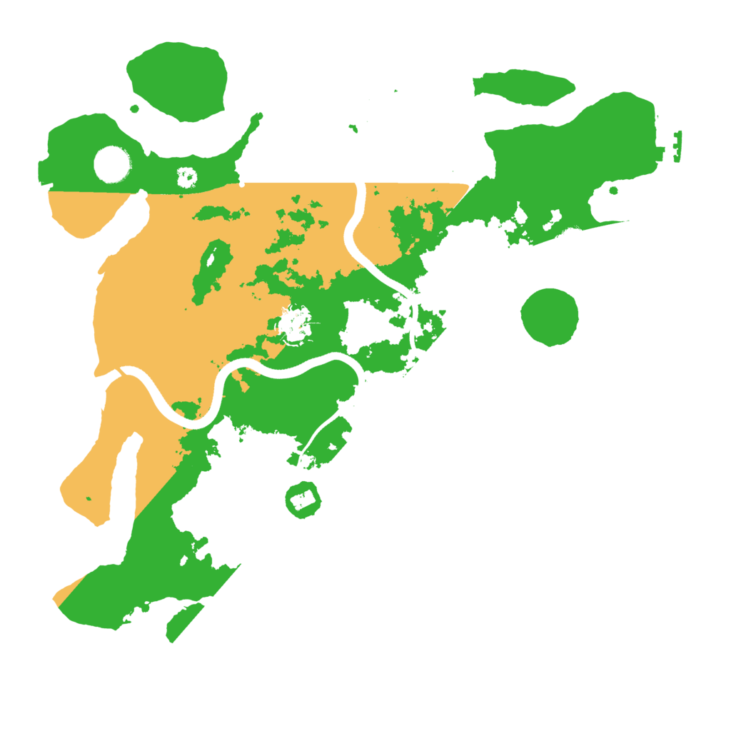 Biome Rust Map: Procedural Map, Size: 3500, Seed: 1380291063