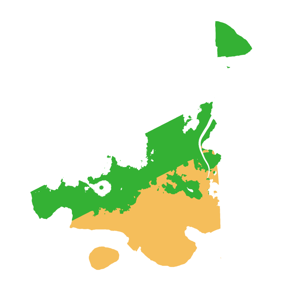 Biome Rust Map: Procedural Map, Size: 2800, Seed: 387409676