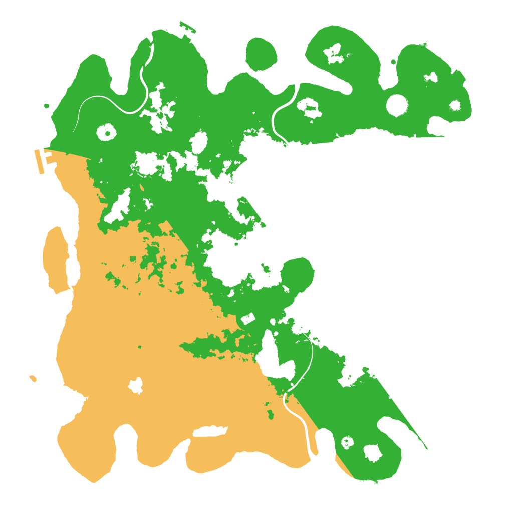 Biome Rust Map: Procedural Map, Size: 4200, Seed: 1133685963