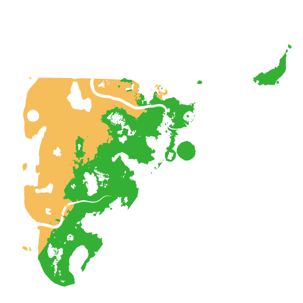 Biome Rust Map: Procedural Map, Size: 4500, Seed: 1106963286