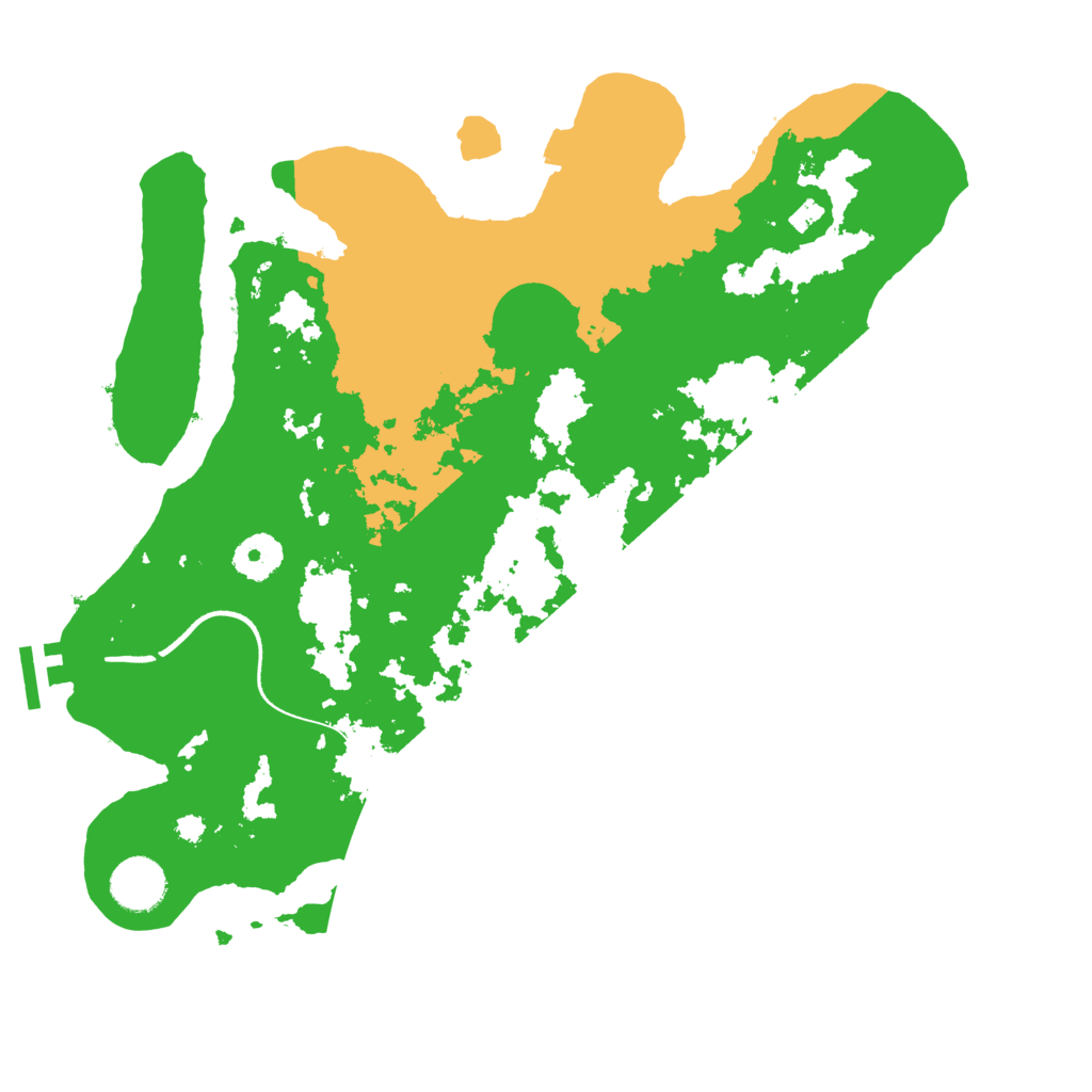 Biome Rust Map: Procedural Map, Size: 3500, Seed: 1848091616