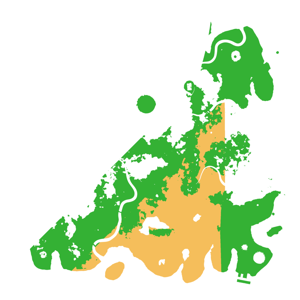 Biome Rust Map: Procedural Map, Size: 4500, Seed: 1105121454