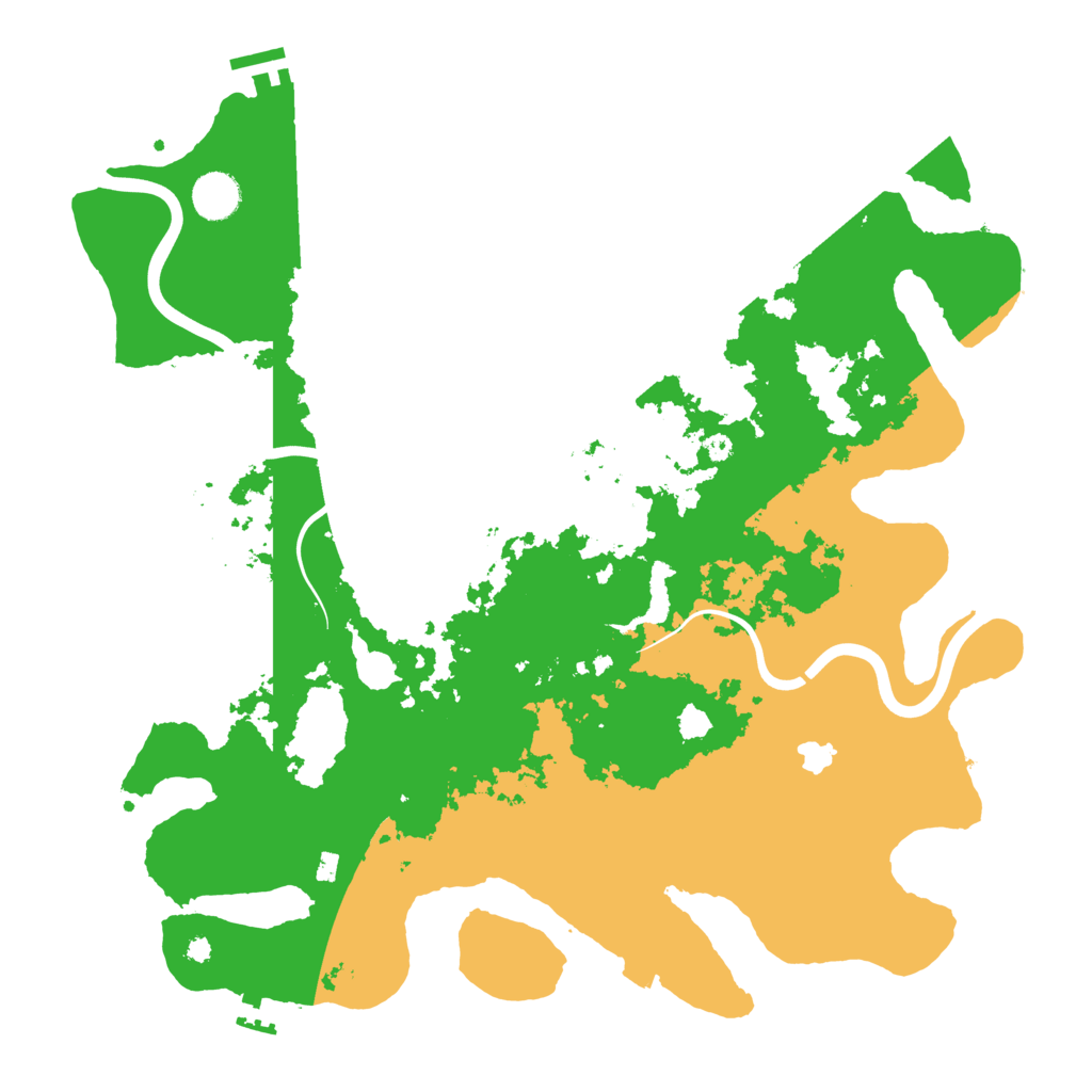 Biome Rust Map: Procedural Map, Size: 4000, Seed: 1262559527